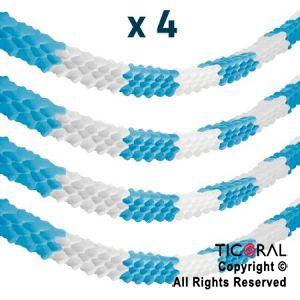 GUIRNALDA PANAL ARGENTINA 2 MTS (8x6cm) X 4 UNIDADES x 1